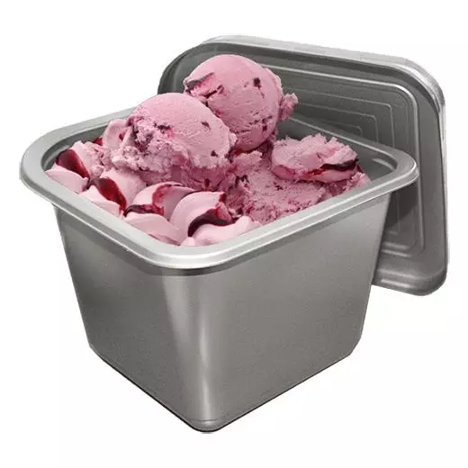 Фото товара «Черничный Блюз» 1кг: Пломбир черничный с черникой: «Чистая Линия»