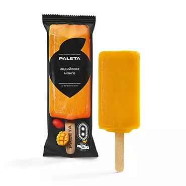 Мороженое-смузи PALETA «Индийское манго», 70г