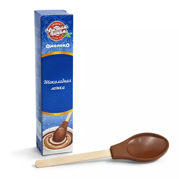 Фото товара Шоколад молочный «Шоколадная ложка»: Натуральный молочный шоколад для приготовления какао: «Чистая Линия»