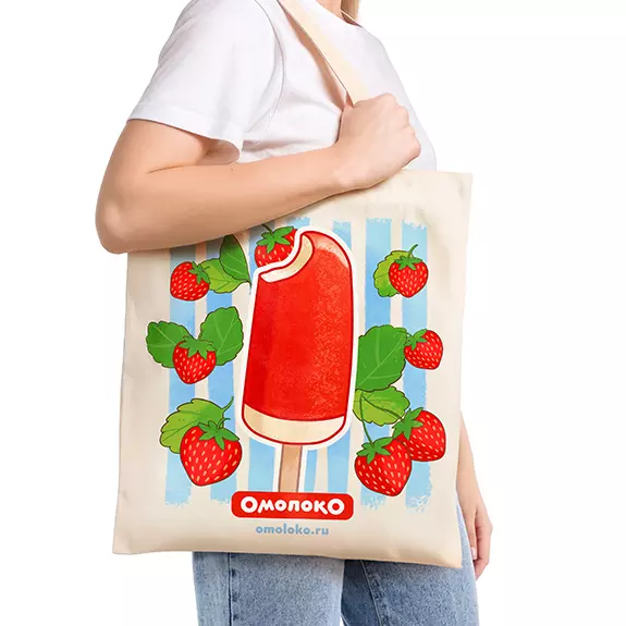 Фото товара Подарочный шоппер «Клубничное лето»: null: «Чистая Линия»