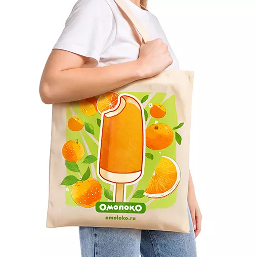 Фото товара Подарочный шоппер «Апельсиновое настроение»: null: «Чистая Линия»