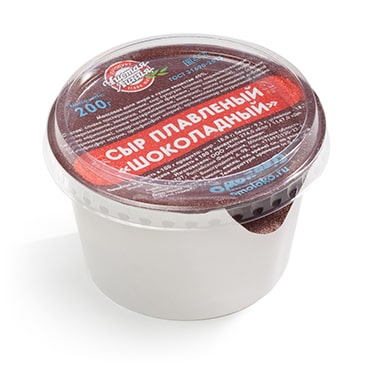 Сыр плавленый "Шоколадный", 200г
