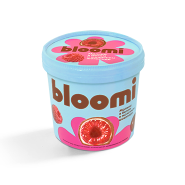 Малина в белом и молочном шоколаде «BLOOMI», 150г