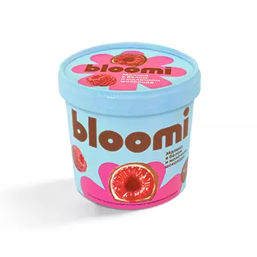 Малина в белом и молочном шоколаде «BLOOMI», 150г
