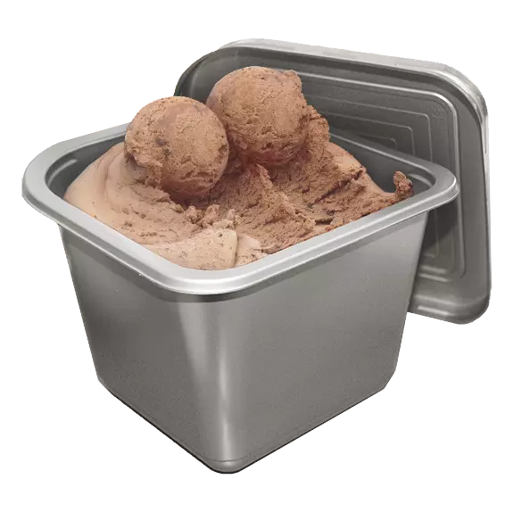 Фото товара «Шоколад Шоколадович» 1кг: Пломбир шоколадный с кусочками шоколада: «Чистая Линия»